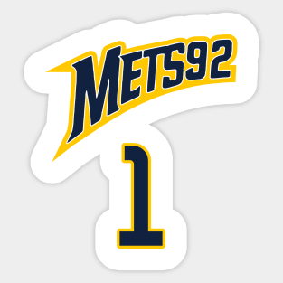 Victor Wembanyama METS92 Jersey (Front/Back) Sticker